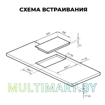 Электрическая варочная панель LEX EVH 320A BL картинка 3